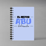 cuaderno el mejor abue del mundoi