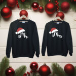 sudadera pareha mrs mr navidad