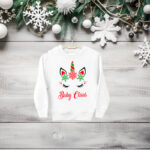 sudadera mama e hija unicornio navidad