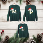 sudadera familiar navidad mama papa inicial