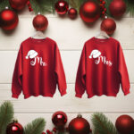 sudadera pareha mrs mr navidad