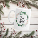 taza bon nadal rojo